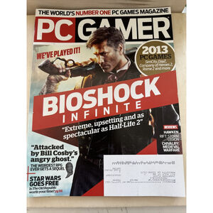 Pc Gamer March 2013 Bioshock Infinite Bill Cosby Ghost